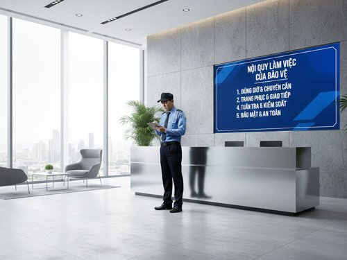 Nội dung nội quy làm việc của bảo vệ gồm những gì? - 1