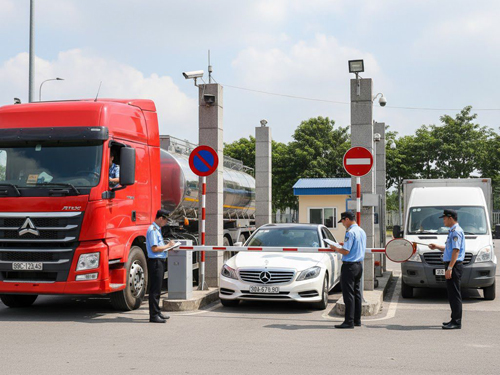 Quy trình kiểm soát các loại phương tiện ra vào khi làm bảo vệ - 2