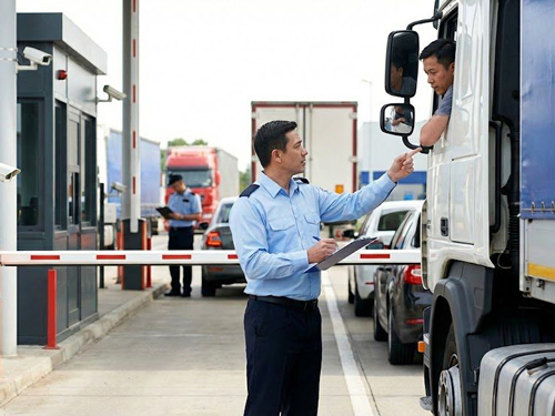 Quy trình kiểm soát các loại phương tiện ra vào khi làm bảo vệ - 6