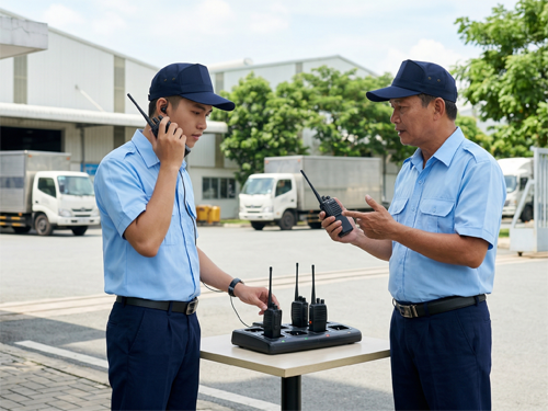 Hướng dẫn gọi, nghe và bảo quản bộ đàm dành cho nhân viên bảo vệ - 4