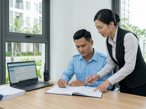 Nhân viên bảo vệ tạo báo cáo ca trực như thế nào để hiệu quả và rõ ràng? - 2