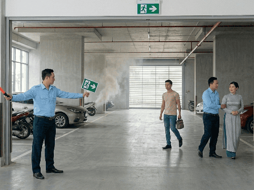 Ứng phó khi xảy ra hỏa hoạn tại khu bảo vệ - 4