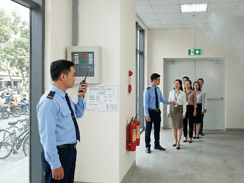 Ứng phó khi xảy ra hỏa hoạn tại khu bảo vệ - 5