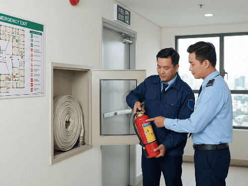 Ứng phó khi xảy ra hỏa hoạn tại khu bảo vệ - 6