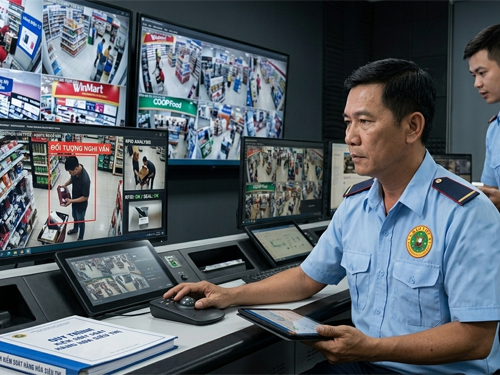 Giải pháp chống trộm đồ siêu thị hiệu quả cho nhân viên bảo vệ