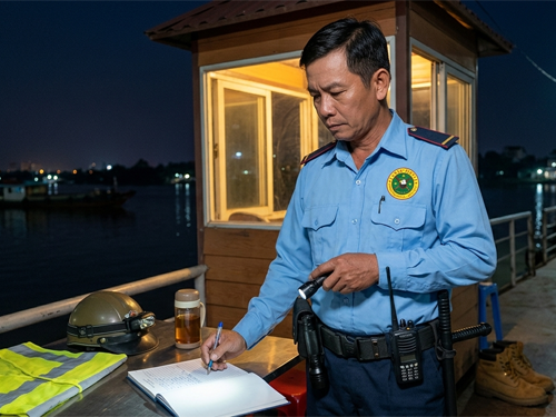 Nhân viên bảo vệ ca đêm cần được trang bị những gì? - 3