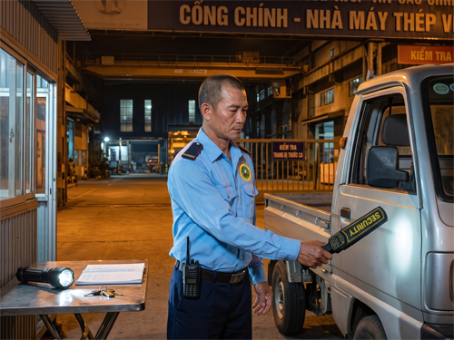 Nhân viên bảo vệ ca đêm cần được trang bị những gì? - 5