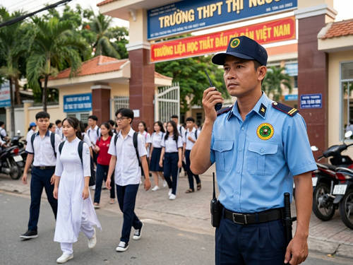 Các vấn đề an ninh trường học nhân viên bảo vệ cần chú ý khi làm nhiệm vụ - 3