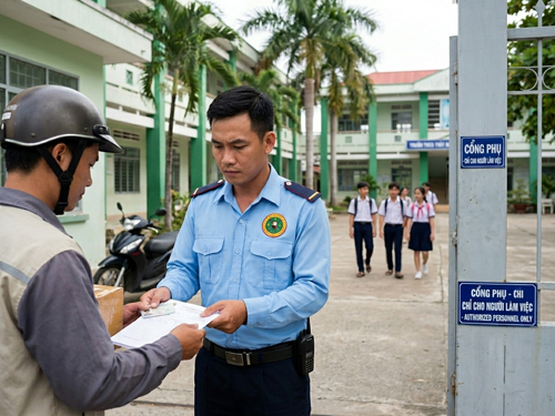Các vấn đề an ninh trường học nhân viên bảo vệ cần chú ý khi làm nhiệm vụ