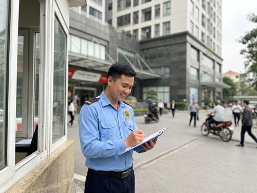 Quy trình làm việc hằng ngày của nhân viên bảo vệ - 1