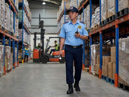 Công việc tuần tra kho hàng của nhân viên bảo vệ - 7