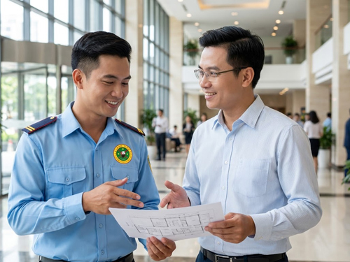 Cách để nhân viên bảo vệ phối hợp tốt với đơn vị chủ quản