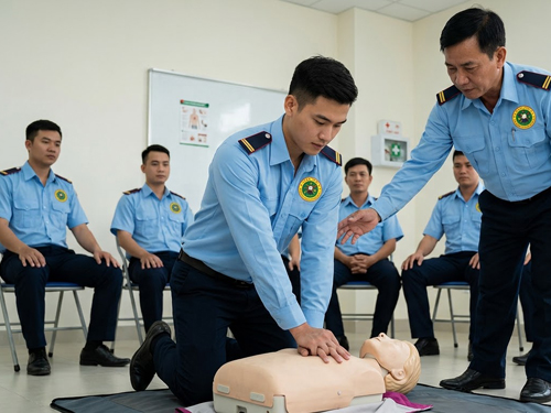 Đào tạo kỹ năng sơ cứu thương cho nhân viên bảo vệ - 5