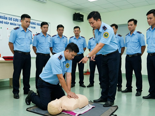 Đào tạo kỹ năng sơ cứu thương cho nhân viên bảo vệ - 8