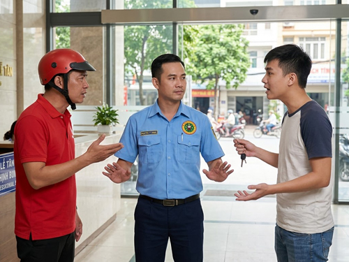 Xử lý tình huống xô xát khi làm bảo vệ chuẩn - 1