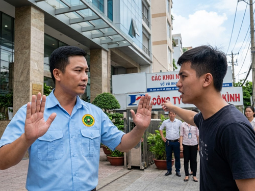 Xử lý tình huống xô xát khi làm bảo vệ chuẩn - 2