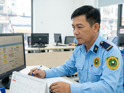Kinh nghiệm bố trí lịch phân công dành cho đội trưởng bảo vệ - 2
